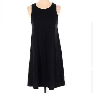 GAP simple 100% cotton black tank dress XS extra small lbd little dress